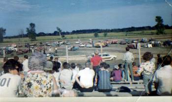 Thunder Road Speedway - Vintage Shot From Brent